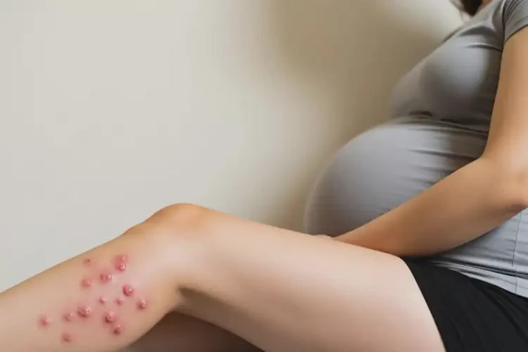 產婦小腿上出濕疹能靠自己自愈嗎(圖2)