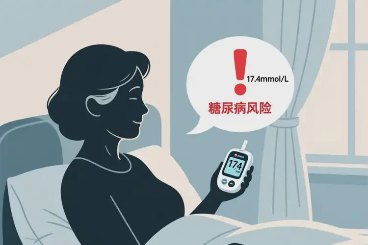 更年期女性睡前血糖17點4是糖尿病嗎(圖1)