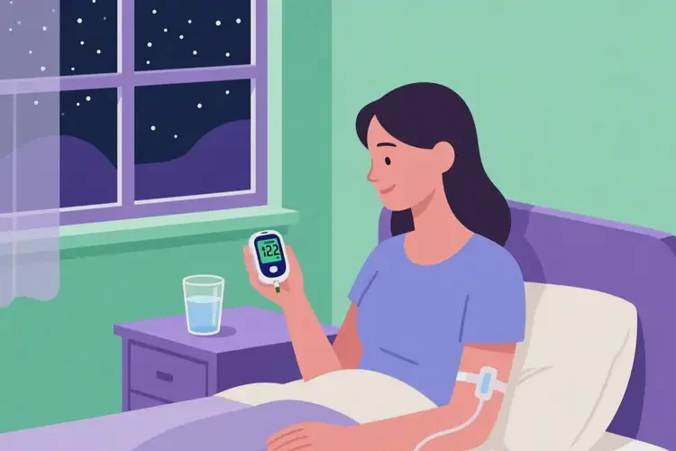 女人晚上血糖12点2是糖尿病吗(图1)