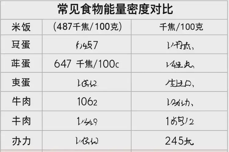 80克3134千焦等于多少热量(图3)