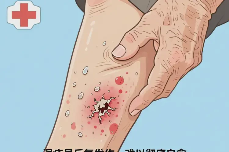 高齡老人小腿上容易長濕疹可不可以徹底自愈(圖2)