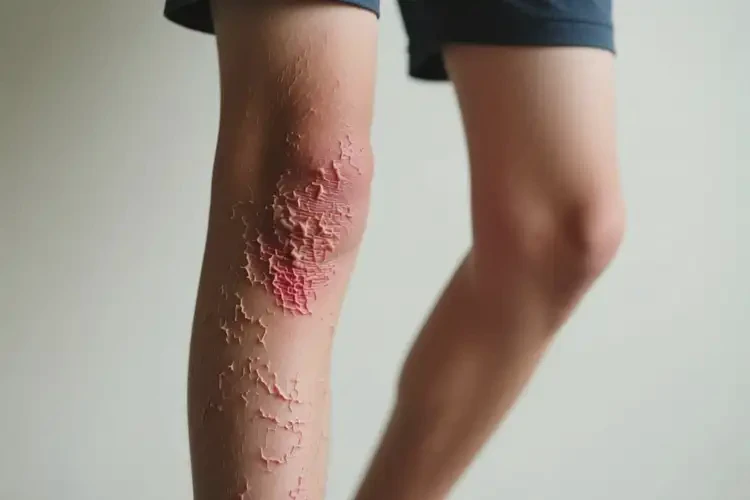 中學(xué)生大腿出現(xiàn)濕疹不管它會(huì)自己自愈嗎(圖3)