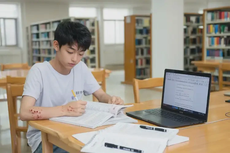 大學(xué)生脖子長(zhǎng)濕疹能夠徹底治愈嗎(圖4)