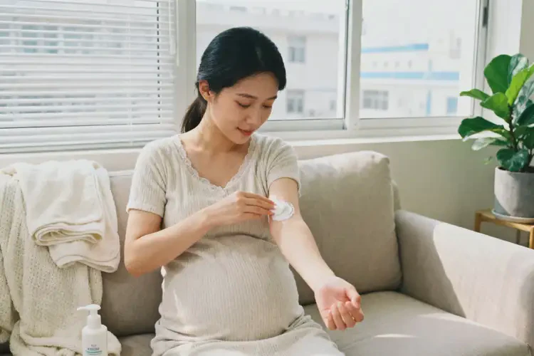 產(chǎn)婦四肢容易長(zhǎng)濕疹不管它會(huì)自己痊愈嗎(圖1)