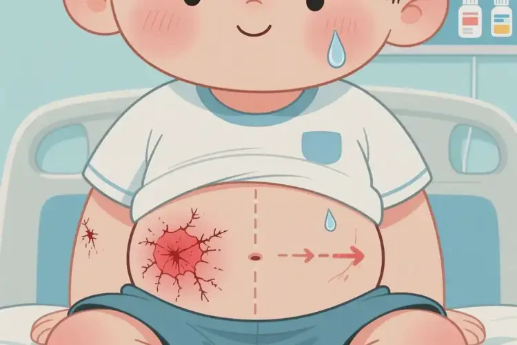 少兒肚子上出濕疹可以徹底自愈嗎(圖1)