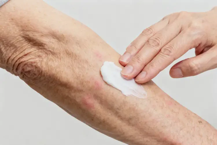 高齡老人手臂上容易長濕疹能徹底自愈嗎(圖4)