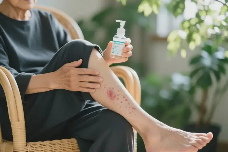 老年人小腿容易长湿疹不管它会自己自愈吗(图3)