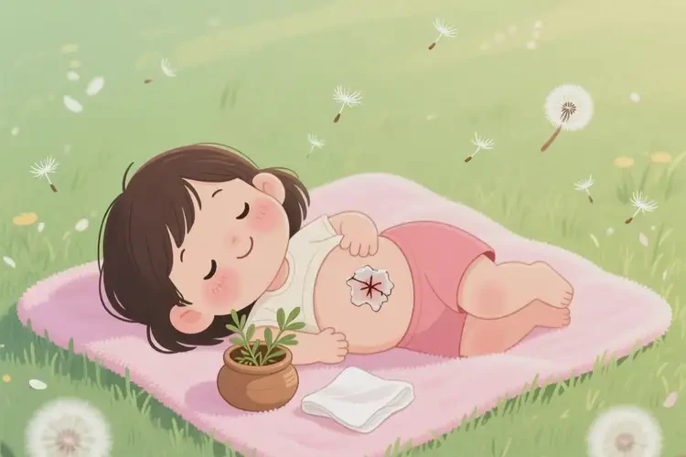 少兒肚子上經(jīng)常起濕疹可以徹底自愈嗎(圖2)