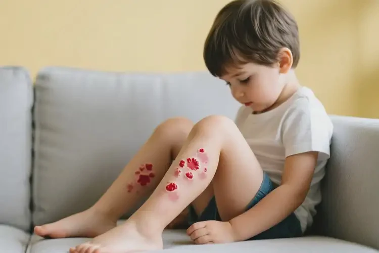 小孩全身容易起濕疹不管它會自己好嗎(圖1)