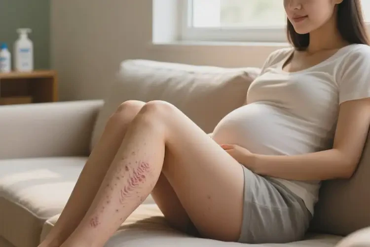 孕婦小腿經(jīng)常長濕疹不管它會自己好嗎(圖4)