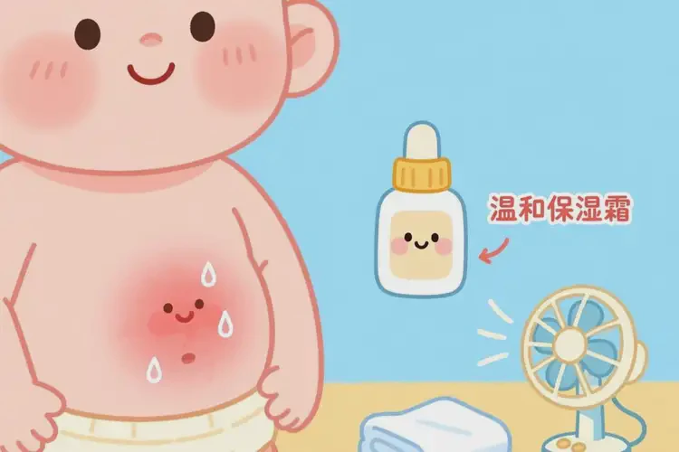 小兒肚子有濕疹能夠徹底治愈嗎(圖3)