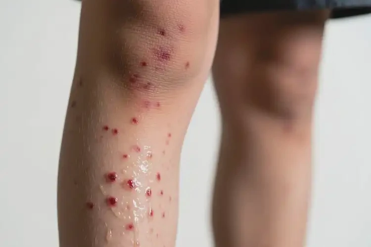 青少年小腿上容易长湿疹不管它会自己痊愈吗(图3)