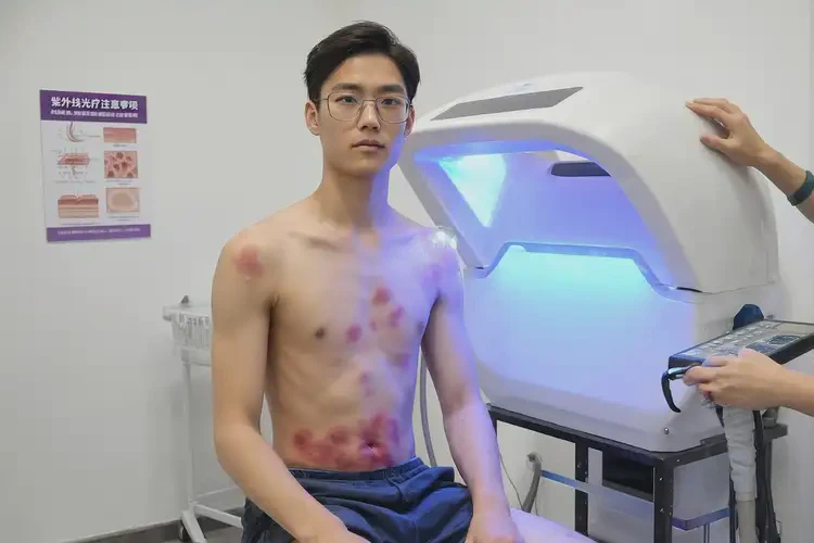 青年人小腿上起濕疹不管它會(huì)自己好嗎(圖2)