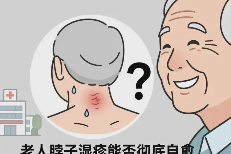 老人脖子有濕疹可不可以徹底自愈(圖1)