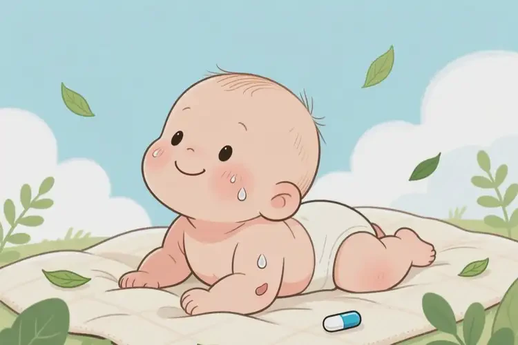 嬰幼兒面部經(jīng)常長濕疹不管它會自己痊愈嗎(圖2)