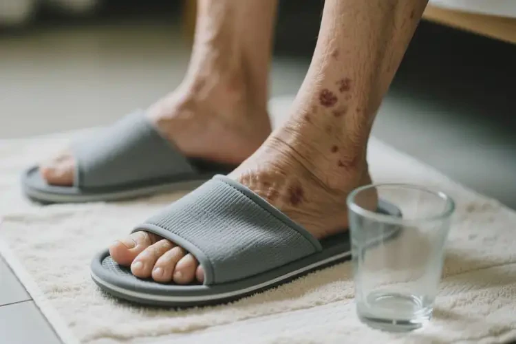 老人腳上偶爾起濕疹不管它會(huì)自己好嗎(圖3)