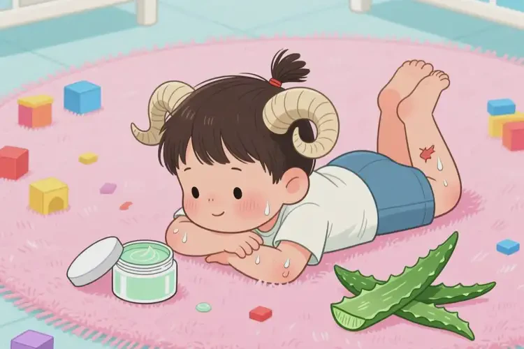 孩子小腿上容易長濕疹能夠徹底治愈嗎(圖3)