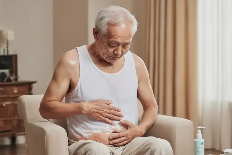 老年人肚子上偶爾長(zhǎng)濕疹可以徹底自愈嗎(圖3)