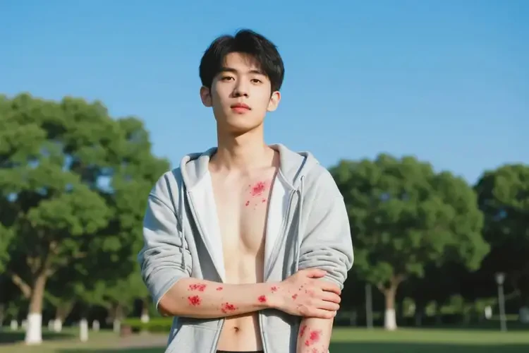 青年人全身經(jīng)常起濕疹不管它會自己好嗎(圖1)