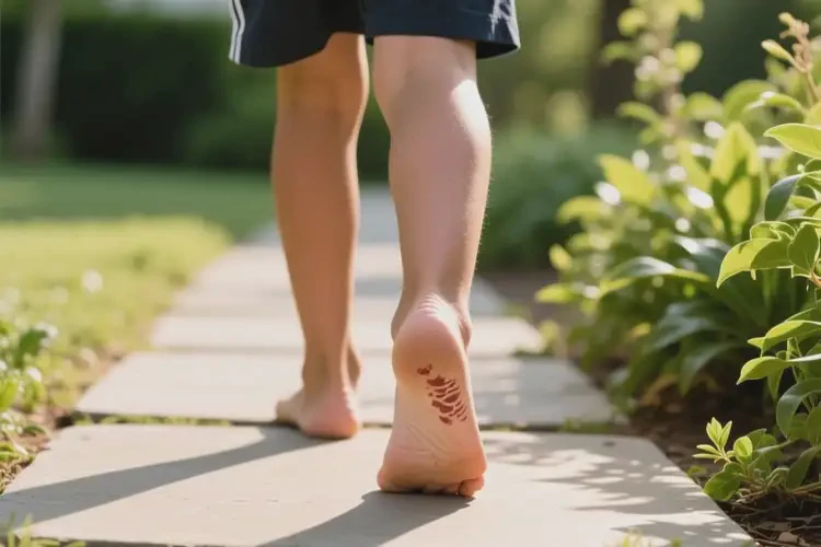 中學(xué)生腳上出現(xiàn)濕疹能靠自己自愈嗎(圖1)