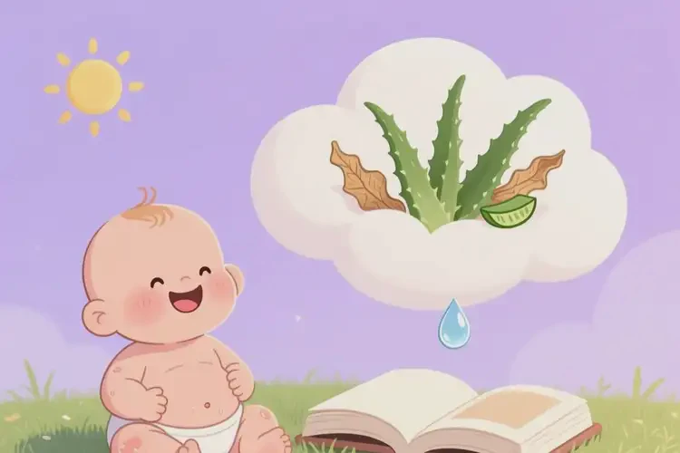 婴幼儿肚子有湿疹能靠自己自愈吗(图1)