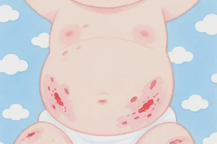 小儿肚子出湿疹能彻底自愈吗(图4)