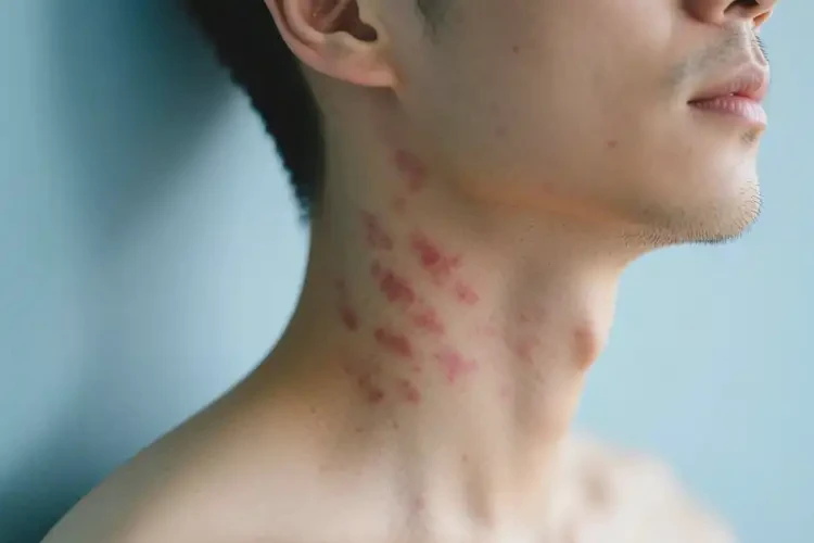 男人脖子偶尔起湿疹能彻底自愈吗(图1)