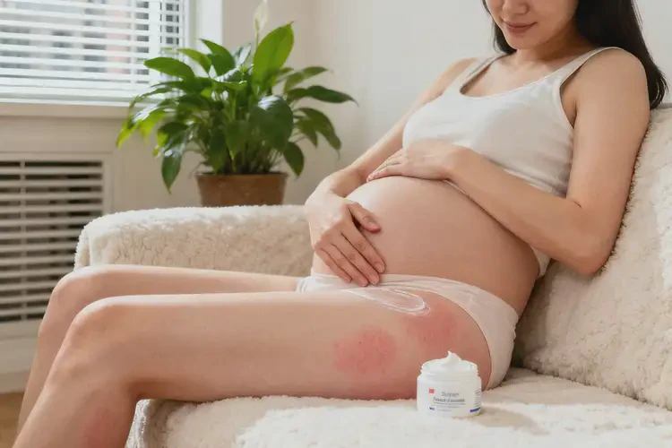 孕妇屁股出现湿疹能靠自己自愈吗(图1)