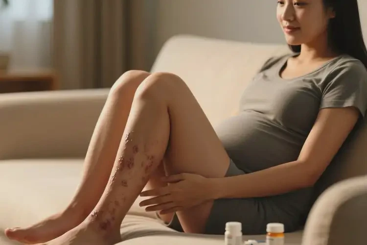 孕婦小腿偶爾長(zhǎng)濕疹不管它會(huì)自己好嗎(圖3)