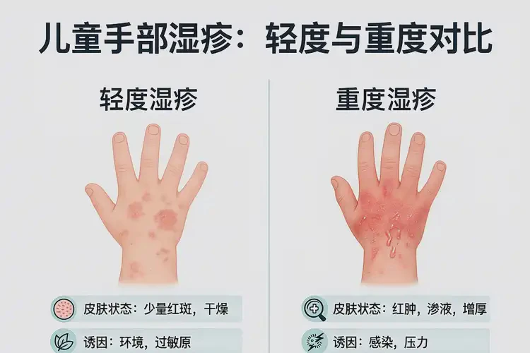 孩子手上偶爾長濕疹不管它會自己好嗎(圖3)