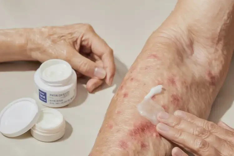 高齡老人手臂上容易長濕疹不管它會自己自愈嗎(圖3)