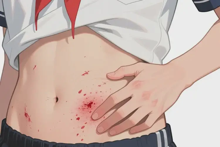 中学生肚子上出现湿疹能不能彻底自愈(图2)