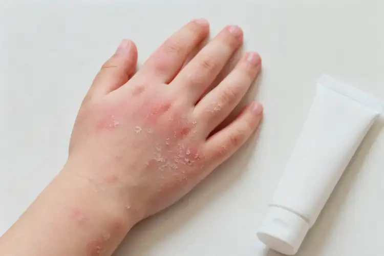 小孩手上长湿疹能靠自己自愈吗(图2)