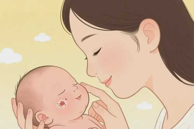 新生兒身上起濕疹不管它會(huì)自己自愈嗎(圖3)