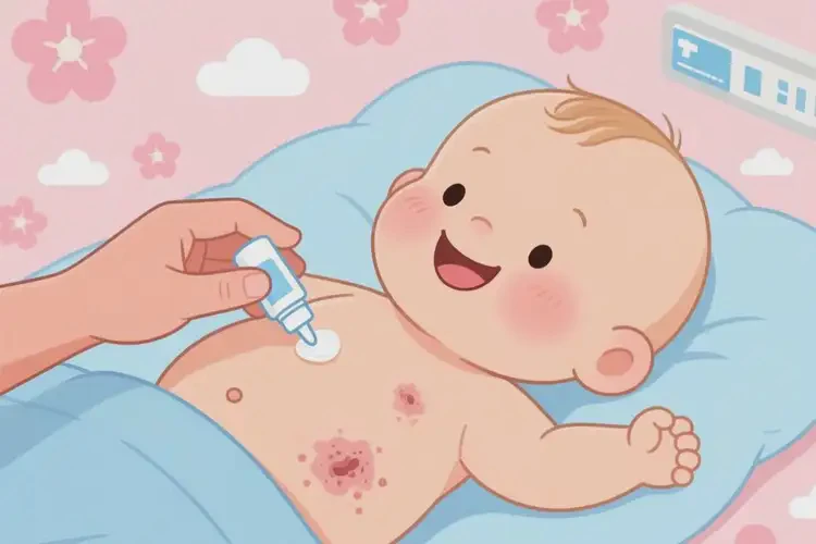 寶寶肚子經(jīng)常長(zhǎng)濕疹能靠自己自愈嗎(圖4)