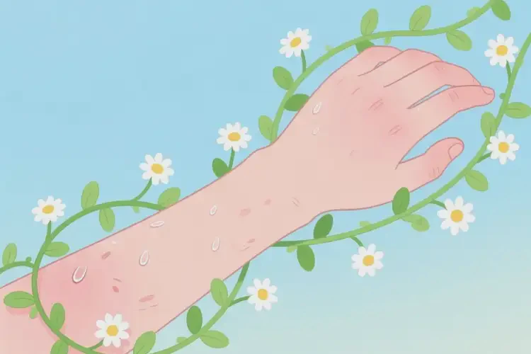 青少年手臂經(jīng)常長濕疹能靠自己自愈嗎(圖4)