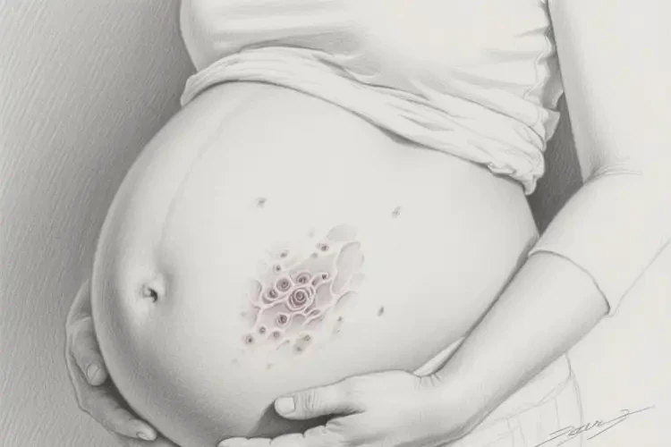 產(chǎn)婦肚子上容易長濕疹能靠自己自愈嗎(圖1)