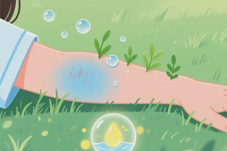 女生手臂上容易起濕疹能夠徹底治愈嗎(圖1)