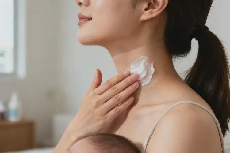 哺乳期媽媽脖子上偶爾長(zhǎng)濕疹可不可以徹底自愈(圖3)
