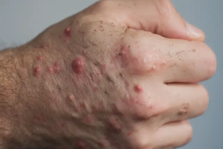 男人手上經(jīng)常長(zhǎng)濕疹不管它會(huì)自己好嗎(圖4)