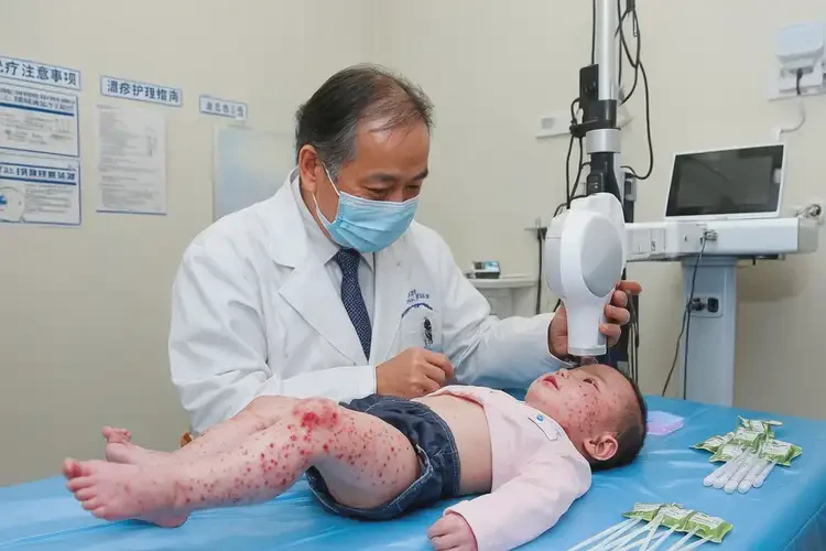 新生兒肚子偶爾長濕疹不管它會自己痊愈嗎(圖1)