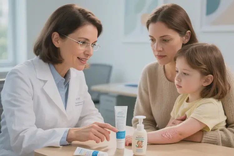 孩子手臂起濕疹能靠自己自愈嗎(圖3)