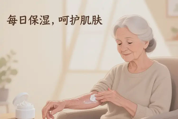 老年人手臂出現(xiàn)濕疹不管它會自己好嗎(圖2)