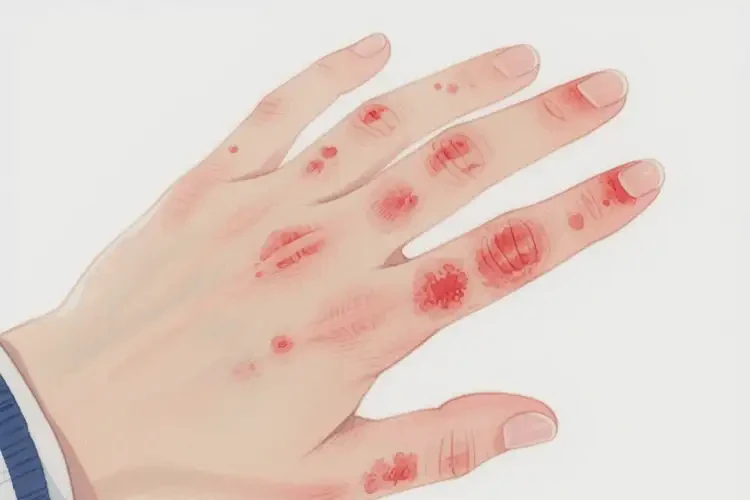 大學(xué)生手上容易起濕疹不管它會(huì)自己自愈嗎(圖4)