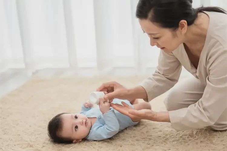 嬰幼兒手上偶爾起濕疹可以徹底自愈嗎(圖3)