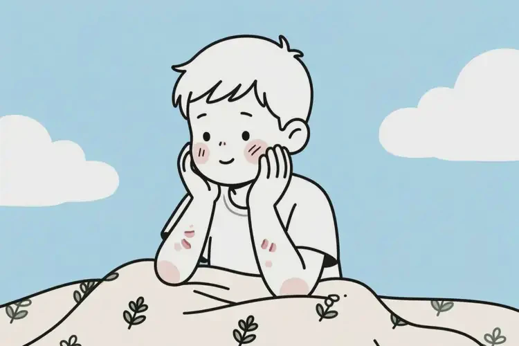 儿童面部有湿疹能靠自己自愈吗(图3)