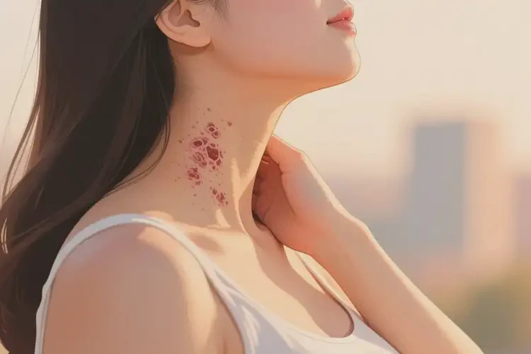 孕婦脖子上出濕疹不管它會自己自愈嗎(圖3)