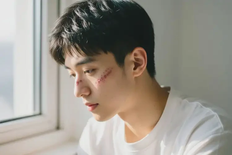 青年人臉上容易長(zhǎng)濕疹能不能徹底自愈(圖1)