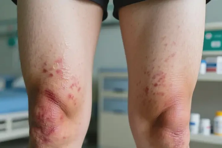 男性大腿出濕疹能靠自己自愈嗎(圖2)