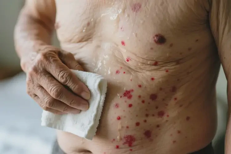 老年人肚子出濕疹能徹底自愈嗎(圖3)